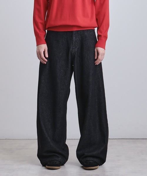 ティーケー タケオキクチ(tk.TAKEO KIKUCHI) スーパーワイドバギーデニムパンツ