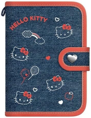 カミオジャパン サンリオ ハローキティ デニムシールバインダー＆デニムステッカー