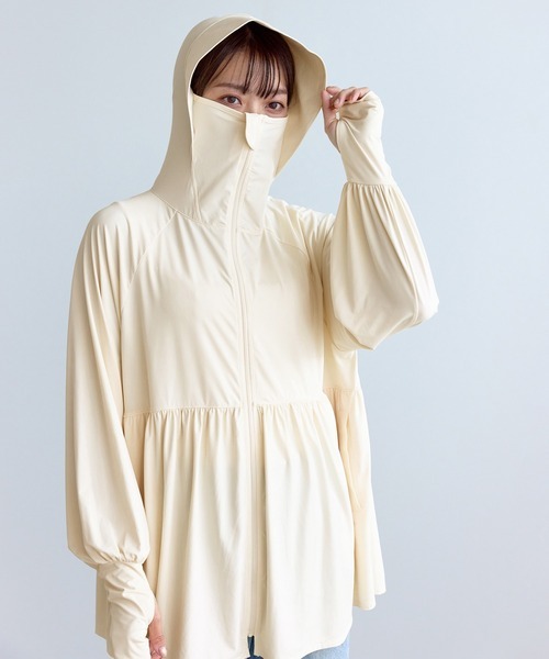 ロペピクニック(ROPE' PICNIC) 絶対焼けたくないUVパーカー UVカット・接触冷感