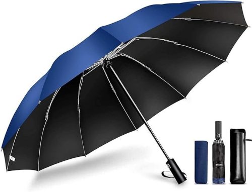 VENI MASEE 折りたたみ傘 ワンタッチ自動開閉 メンズ傘