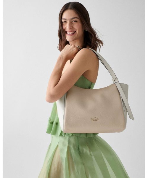 ケイトスペードニューヨーク(kate spade new york) ノット カラーブロック ラージ ジップ トート