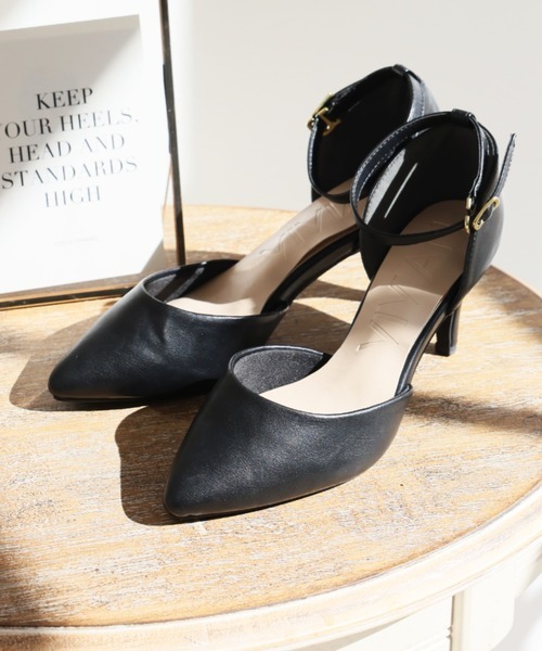 ヴィヴィアン(Vivian) ポインテッドトゥセパレートパンプス