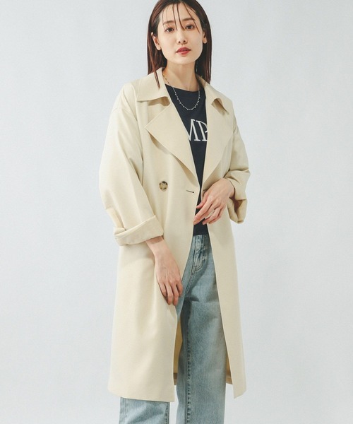 グローバルワーク(GLOBAL WORK) エアかるトレンチコート