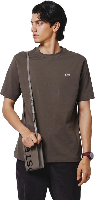 ラコステ(LACOSTE) アウトラインクロッククルーネックTシャツ