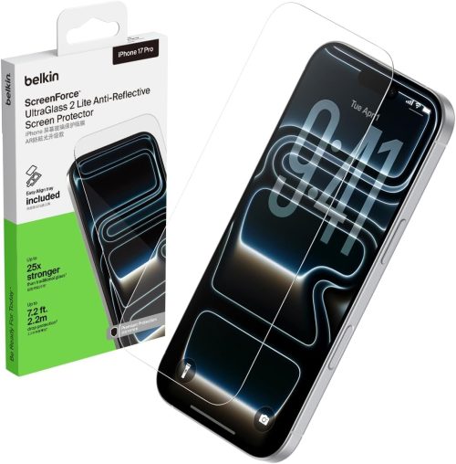ベルキン(belkin) UltraGlass 2 Screen Protector for iPhone 17 Pro