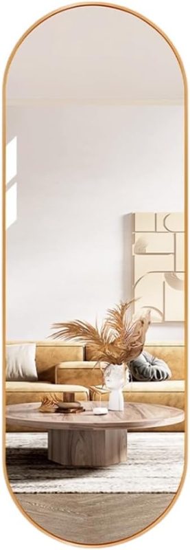 siara ミラエート 楕円型壁掛けミラー