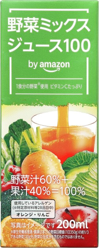 by Amazon 野菜ミックスジュース 100