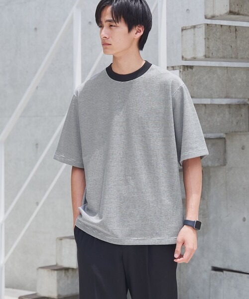 コーエン(coen) クリーンプラスボーダーTシャツ