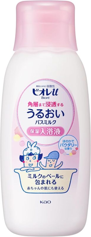花王(Kao) ビオレu 角層まで浸透する うるおいバスミルク ほのかでパウダリーな香り