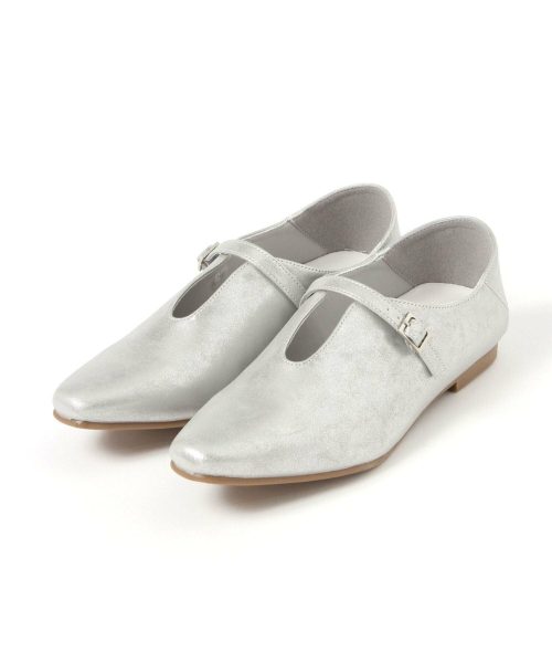 レプシィム(LEPSIM) Uカットフラットパンプス