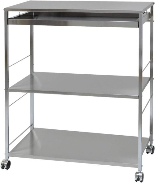 足立製作所 ステンレス製 作業台キッチンワゴン 2157-1