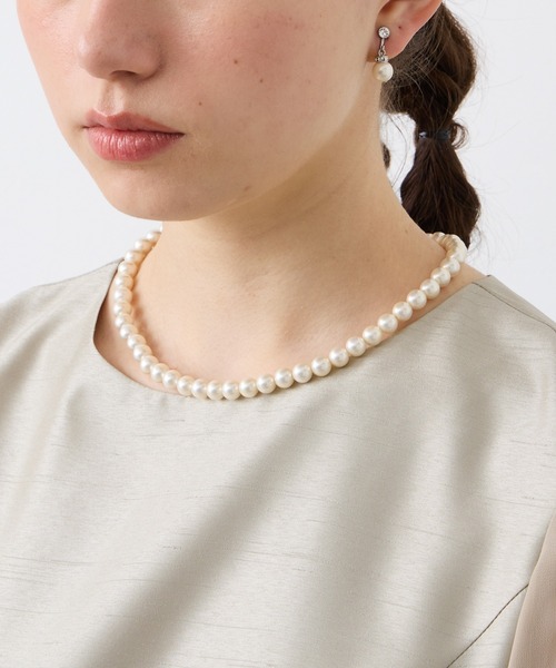 エメ(AIMER) 貝パールネックレス 2種類イヤリングセット