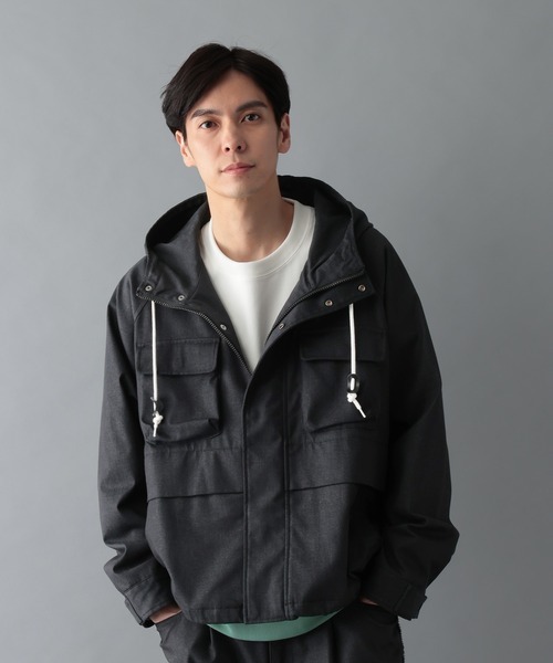 グローバルワーク(GLOBAL WORK) クリーンデニム マウンテンパーカー