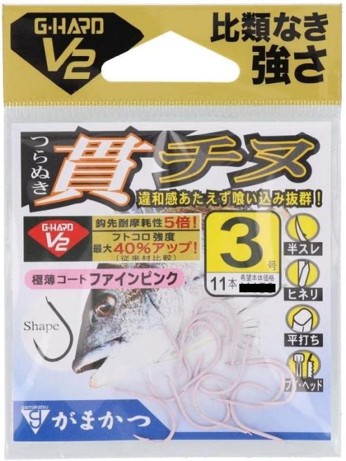 がまかつ(Gamakatsu) G-HARD V2 貫チヌ