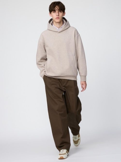 ユニクロ(UNIQLO) スウェットオーバーサイズプルパーカ