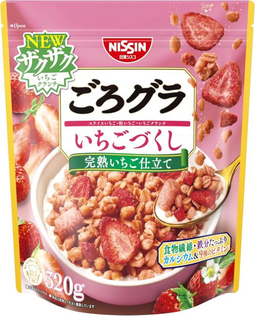 日清シスコ ごろグラ いちごづくし