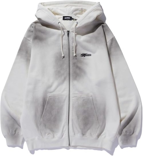 エクストララージ(XLARGE) SPRAY DYED ZIP UP HOODED SWEATSHIRT