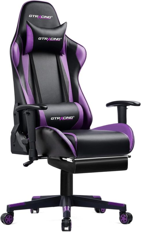 ジーティーレーシング(GTRACING) ゲーミングチェア GT002F