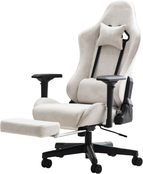 タンスのゲンCYBER GROUND ファブリック ゲーミングチェア 68800010