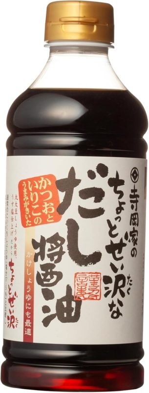 寺岡有機醸造 寺岡家のちょっとぜい沢なだし醤油