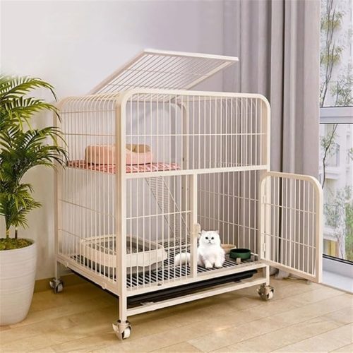 DINGHANG 猫ケージ 2段