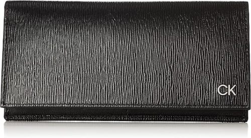カルバンクライン(Calvin Klein) CK リアルレザーエンボス ワンポイントロゴ長財布