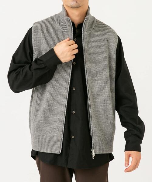 アーバンリサーチロッソメン(URBAN RESEARCH ROSSO MEN) ドライバーズニットベスト