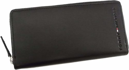 トミーヒルフィガー(TOMMY HILFIGER) レザーラウンドジップロングウォレット