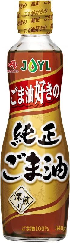 J-オイルミルズ AJINOMOTO ごま油好きの純正ごま油