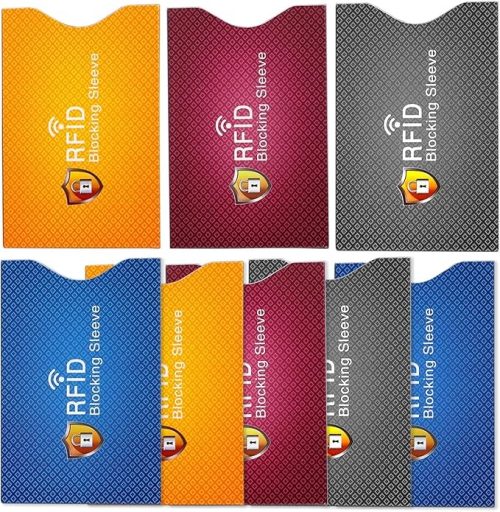 D.B.J スキミング防止カードケース 8枚セット