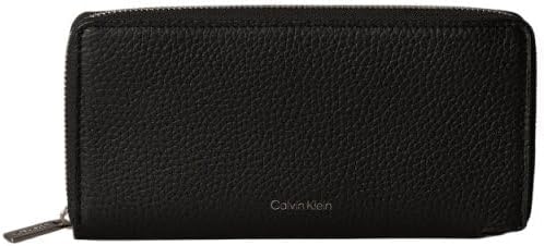 カルバンクライン(Calvin Klein) 長財布 エンボスロングジップアラウンドウォレット