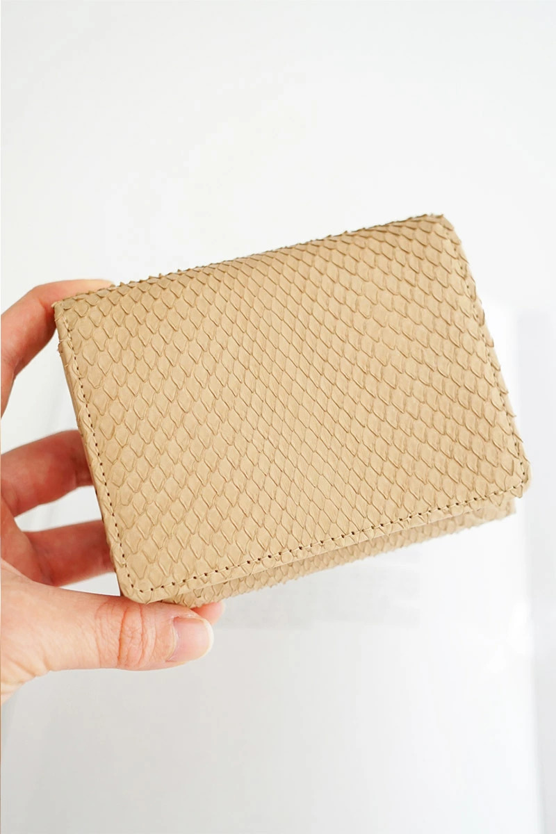 ゲンテン(genten) グレースパイソン 二つ折り財布