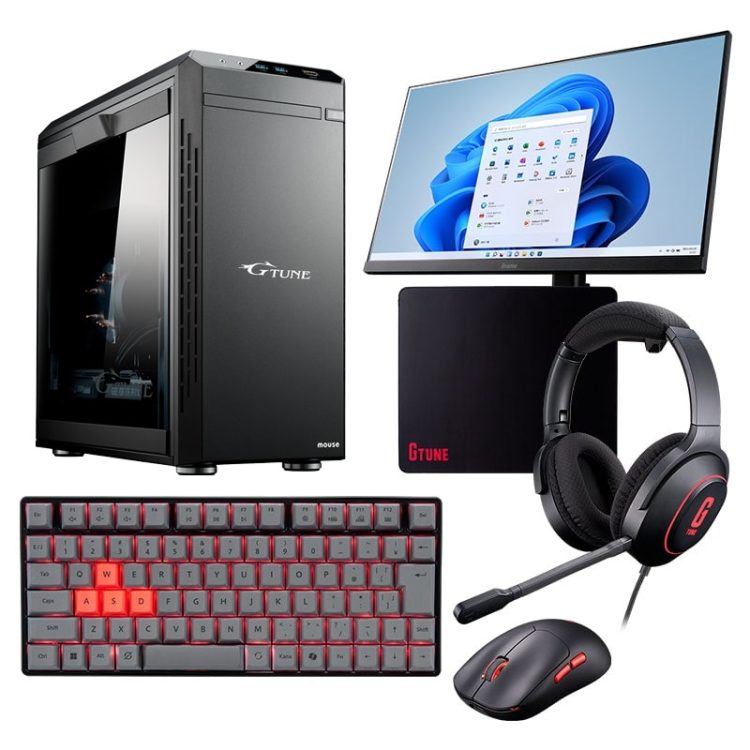 ゲーミングPC一式セットおすすめ7選。初心者向けのモノや安いモノもご紹介