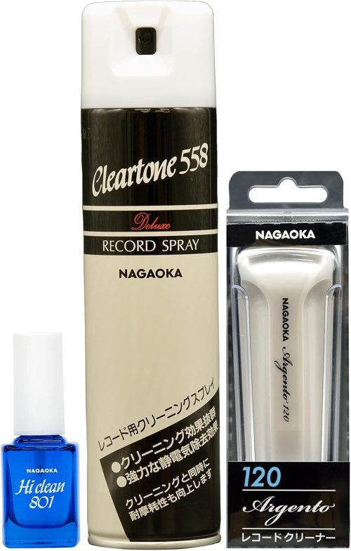 ナガオカ(NAGAOKA) レコードクリーニング3点セット CLSET-2 SP558 CL120 AM8012