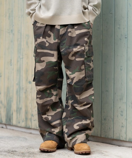 ウィゴー(WEGO) イージーワイドカーゴパンツ