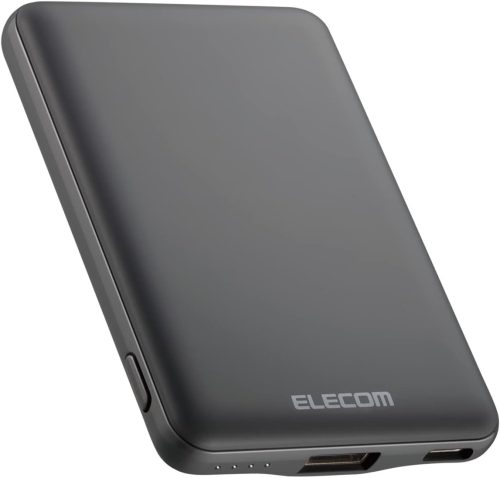 エレコム(ELECOM) 薄型コンパクトモバイルバッテリー DE-C37-5000