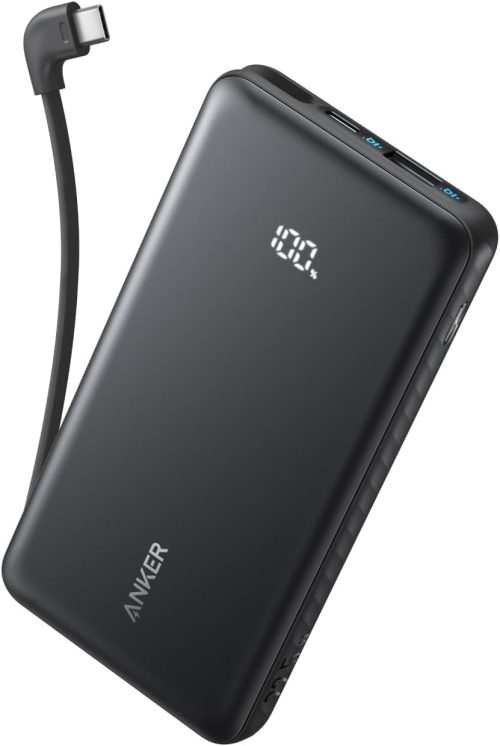 アンカー(ANKER) Zolo Power Bank 10000mAh 22.5W Built-In USB-Cケーブル A110DN