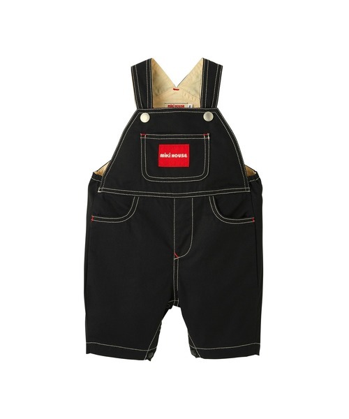 ミキハウス(MIKIHOUSE)6分丈オーバーオール