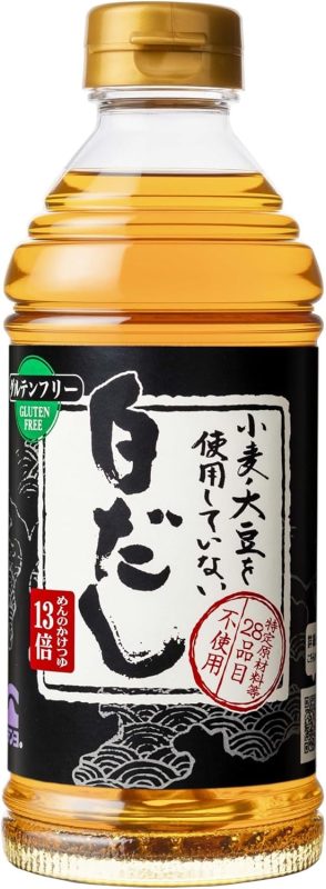 テンヨ武田 小麦・大豆を使用していない白だし