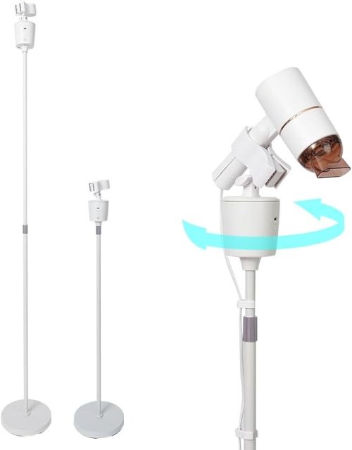 サンコー(THANKO) 電動首振りロングドライヤースタンド ELLNSWCWH