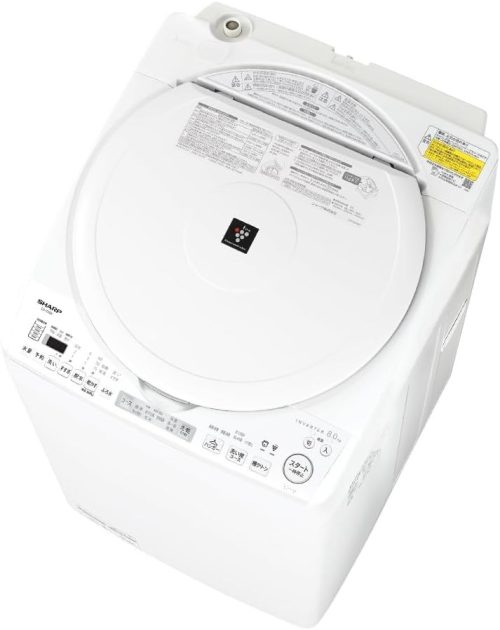 シャープ(SHARP) 縦型乾燥洗濯機 ES-TX8K
