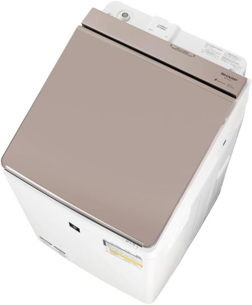 シャープ(SHARP) 穴なし槽シリーズ タテ型洗濯乾燥機 ES-PW8J