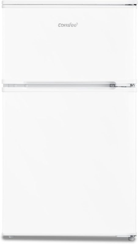 コンフィー(COMFEE') 2ドア小型冷蔵庫 RCT90