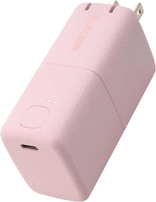 エレコム(ELECOM) AC充電器一体モバイルバッテリー DE-AC09-5000
