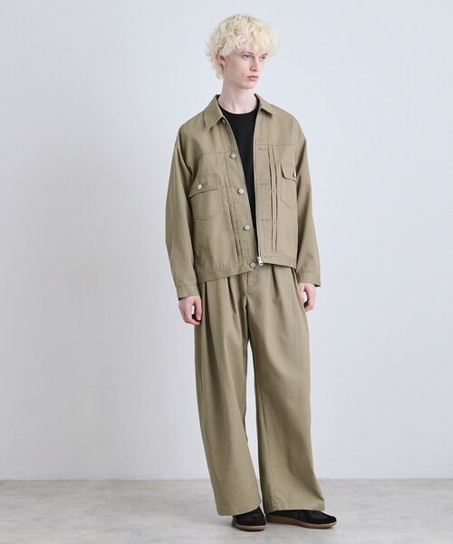 ティーケー タケオキクチ(tk.TAKEO KIKUCHI) 別注 Dickies ワークジャケット / バギーシルエットパンツ