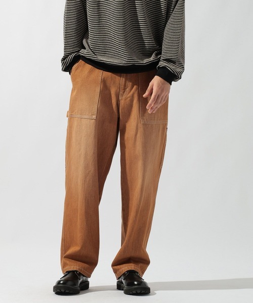 ニコアンド(niko and...) PAINTER DENIM PANTS