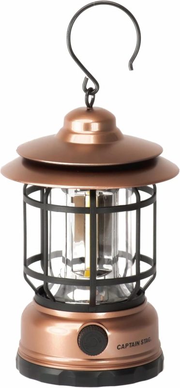 キャプテンスタッグ(CAPTAIN STAG) アンティーク 暖色COBランタン UK-4077