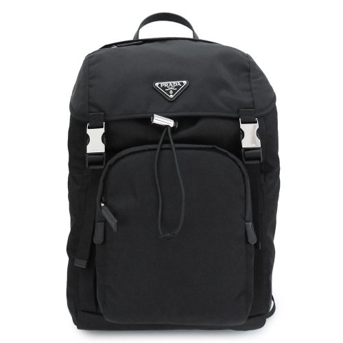 プラダ(PRADA) Re-Nylon xサフィアーノレザー バックパック