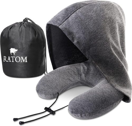 RATOM ネックピロー 飛行機 車用 低反発 首枕 RATOM-231