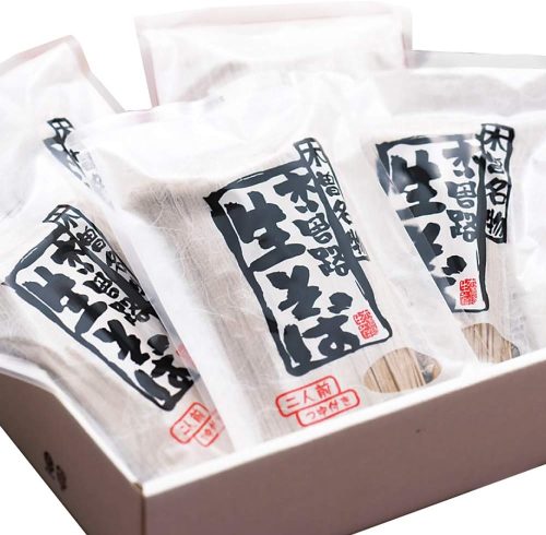 信州蕎麦 木曽名物 木曽路生そばセット
